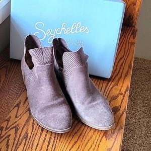 Seychelles Charcoal Booties